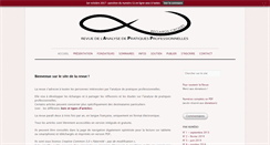 Desktop Screenshot of analysedepratique.org